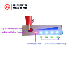 4S Lityum Pil Kapasite Göstergesi