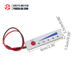 4S Lityum Pil Kapasite Göstergesi