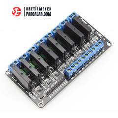 8 Kanal Solid State Röle Kartı – 5V