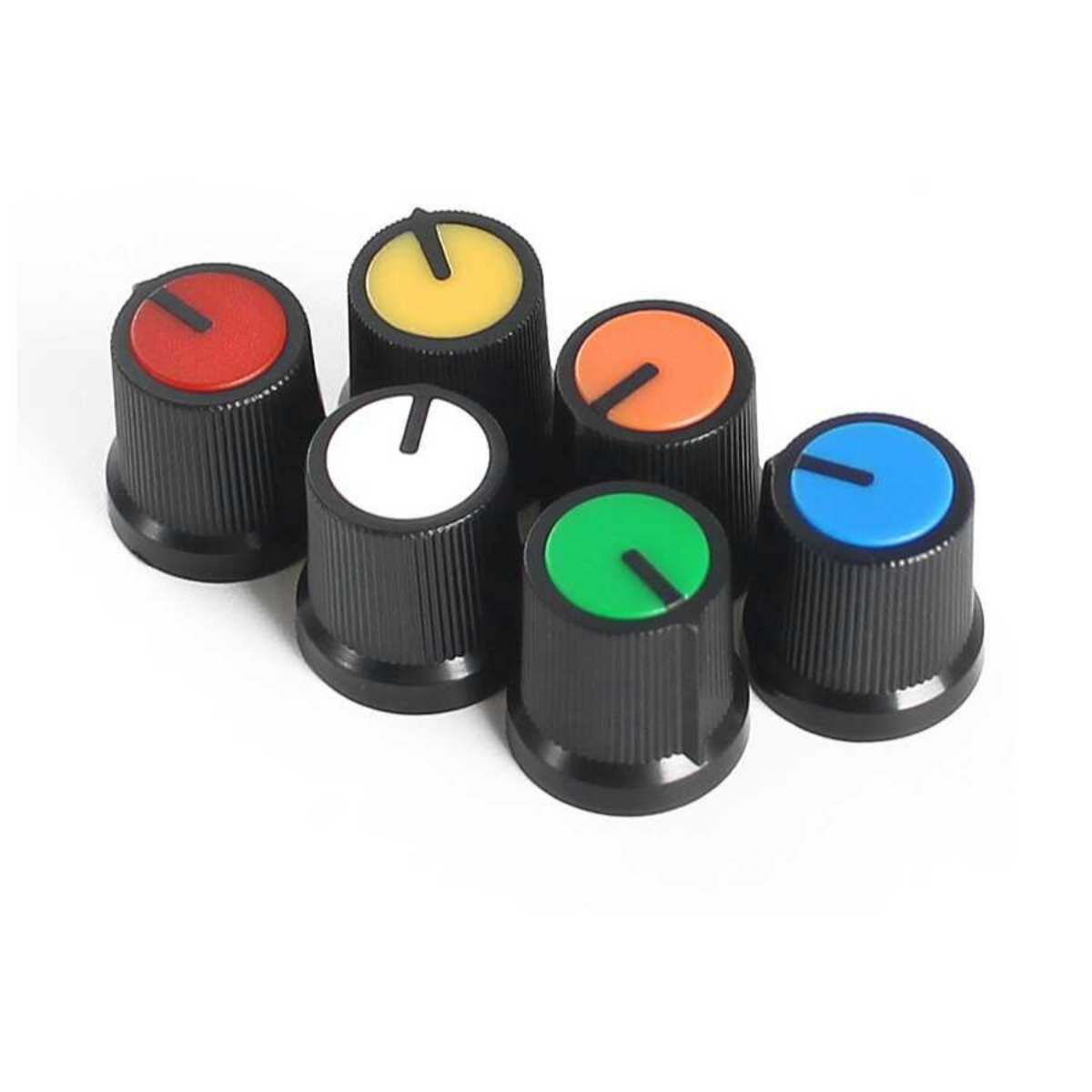 Potansiyometre Enkoder Başlığı Fitilli (Tuş) Yeşil