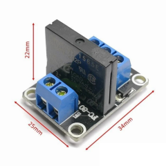 1 Kanal Solid State Röle Kartı – 5V 2A