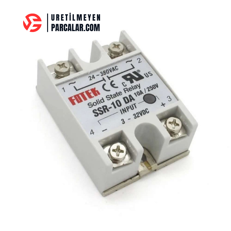SSR-10DA Solid State Röle (10A) 24-380V