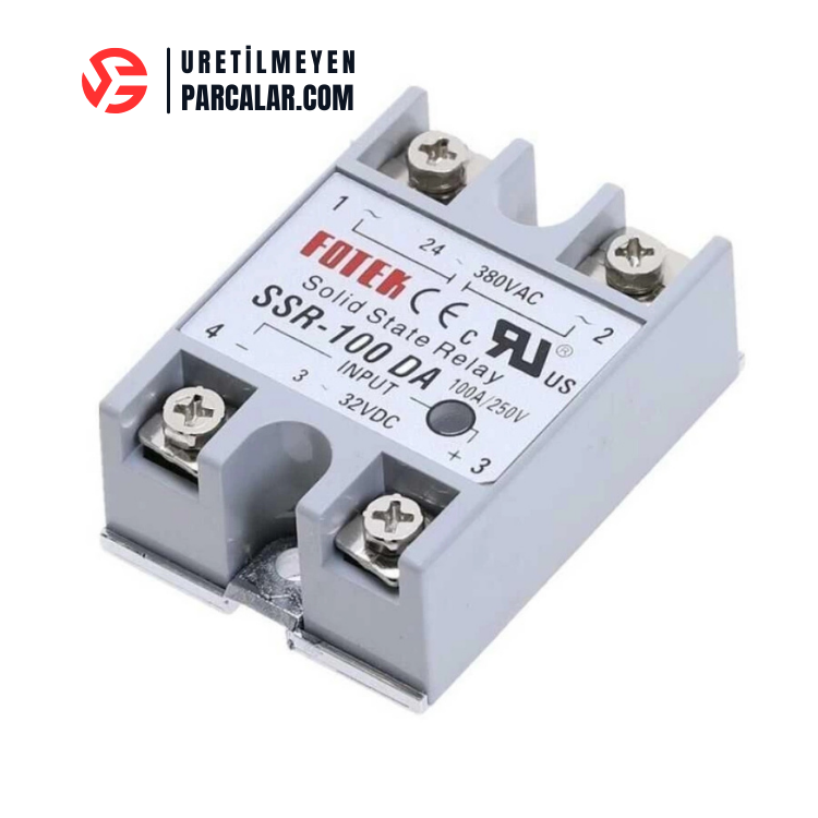 SSR-100DA Solid State Röle 100A DC-AC