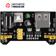 Breadboard Güç Kaynağı Modülü 3.3V/5V
