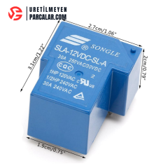 Songle SLA-12VDC-SL-A 12V 30A 5 Pin Röle