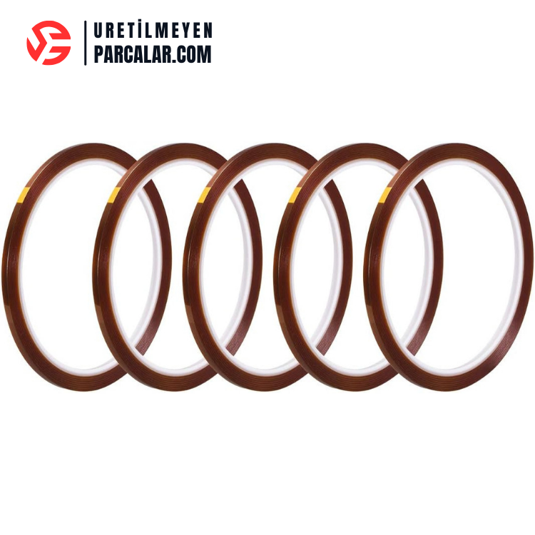Isıya Dayanıklı Kapton Bant - 3mm x 30m