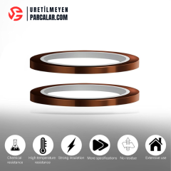 Isıya Dayanıklı Kapton Bant - 5mm x 30m
