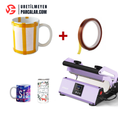 Isıya Dayanıklı Kapton Bant - 10mm x 30m