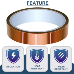 Isıya Dayanıklı Kapton Bant - 30mm x 30m
