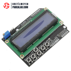 LCD1602 Shield Genişleme Modülü – I2C Destekli LCD Ekran