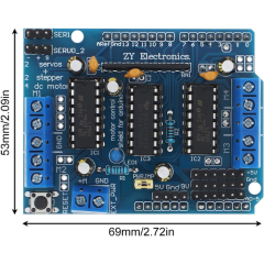 L293D DC Motor ve Step Motor Sürücü Shield