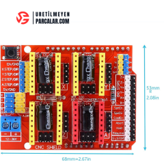 Arduino UNO CNC Shield V3 A4988 Modülü