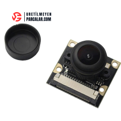 Raspberry Pi Kamera - Balıkgözü Lens + Kızılötesi LED