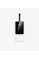 LinkTech 225 45W Powerbank 10000mAh 10000mAh Type-C Çıkışlı Beyaz Taşınabilir Şarj Cihazı
