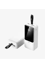 LinkTech 225 45W Powerbank 10000mAh 10000mAh Type-C Çıkışlı Beyaz Taşınabilir Şarj Cihazı