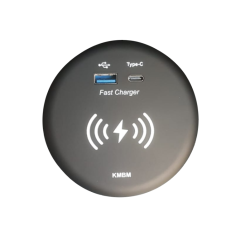 KMB-A001 USB A/USB C + Kablosuz Şarj Modülü