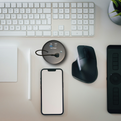 KMB-A006 USB A/USB C Şarj + Okuma Lambası