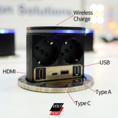 KMB-M006 Açılır Masaüstü Priz