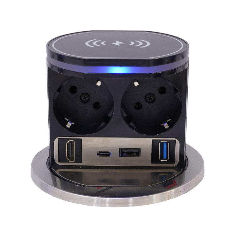 KMB-M006 Açılır Masaüstü Priz