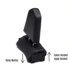 ThreeBack Motosiklet Bel ve Sırt Dayama