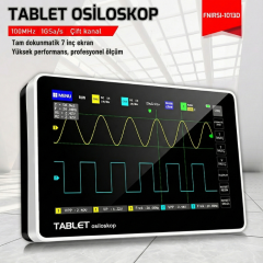 ADS1013D 100MHz Tablet Osiloskop 2 Kanal