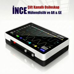 ADS1013D 100MHz Tablet Osiloskop 2 Kanal