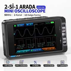 FNIRSI DS215H 50MHz Taşınabilir Osiloskop