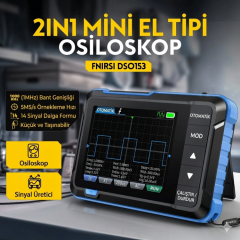 FNIRSI DSO-153 Mini Taşınabilir Osiloskop