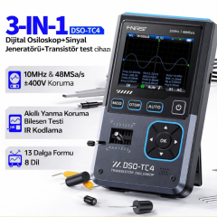 FNIRSI DSO-TC4 3’ü 1 Osiloskop Test Cihazı