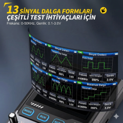 FNIRSI DSO-TC4 3’ü 1 Osiloskop Test Cihazı