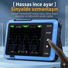FNIRSI DSO-510 Mini Taşınabilir Osiloskop