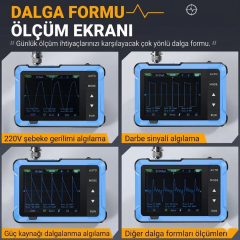 FNIRSI DSO-510 Mini Taşınabilir Osiloskop