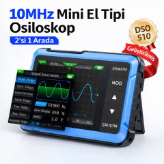 FNIRSI DSO-510 Mini Taşınabilir Osiloskop