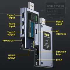 FNIRSI FNB58 USB Test Cihazı PD QC Hızlı Şarj Ölçer