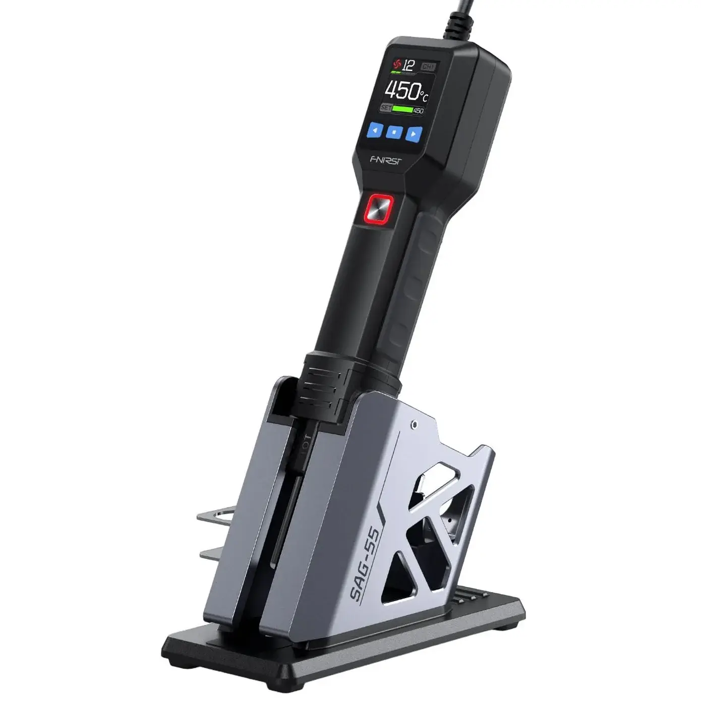 FNIRSI SAG-55 Kablosuz Silikon Sıcak Hava Tabancası