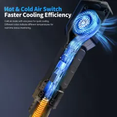 FNIRSI SAG-55 Kablosuz Silikon Sıcak Hava Tabancası