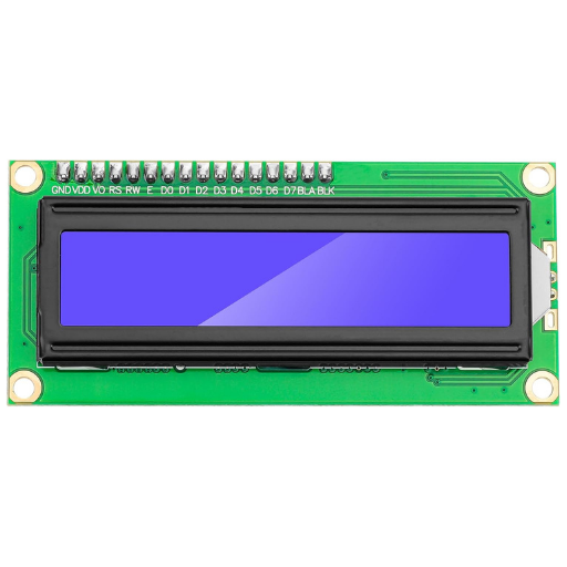 16x2 LCD Mavi Arka Işık