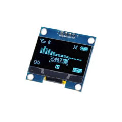 1.3 İnç LCD Ekran Modülü - 128x64 OLED, Mavi