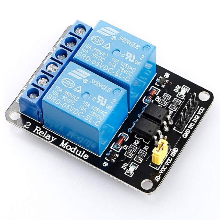 2 Kanal 5V Röle Modülü