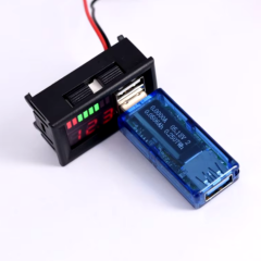 12V Dijital Voltmetre 5V 2.1A Otomobil USB Adaptörü
