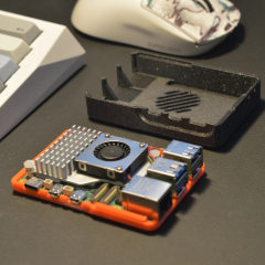 Raspberry Pi 5 İçin 3D Baskı Koruyucu Kutu