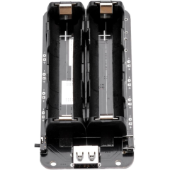 Lityum Pil Yuvası - V8 Micro USB - İkili Anahtarlı