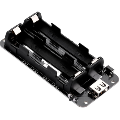 Lityum Pil Yuvası - V8 Micro USB - İkili Anahtarlı