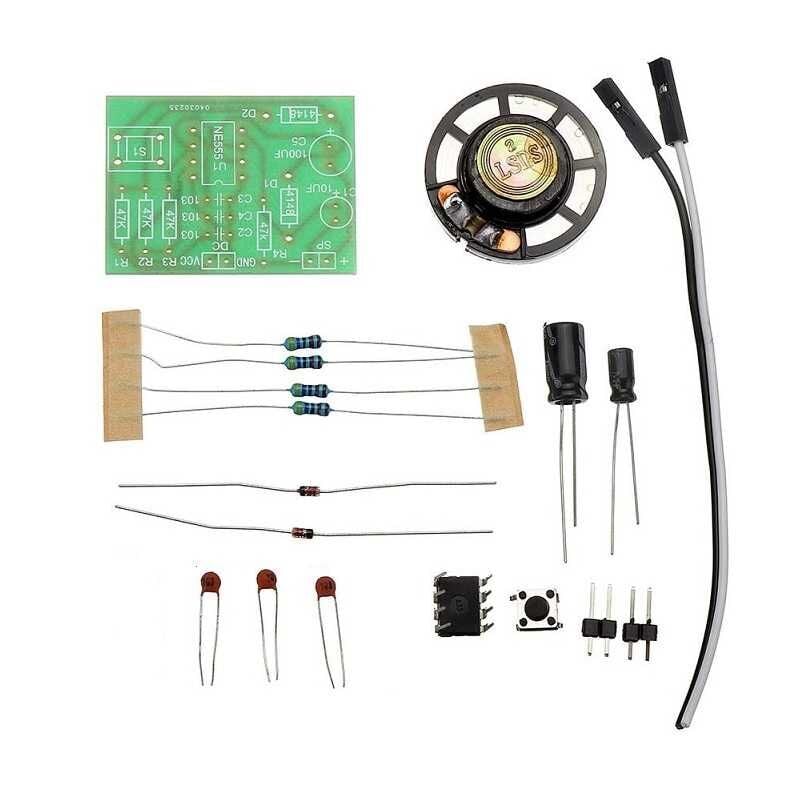 555 Ding Dong Kapı Zili Kiti - DIY Proje