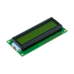 16x2 LCD Ekran TC1602A Yeşil