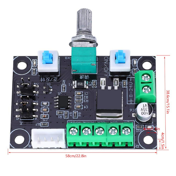 MKS OSC PWM Step Motor Pulse Sinyal Üretici 12-24V