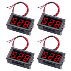 0.56 İnç LED Ekranlı 2 Kablolu DC 4.5V-30V Voltmetre