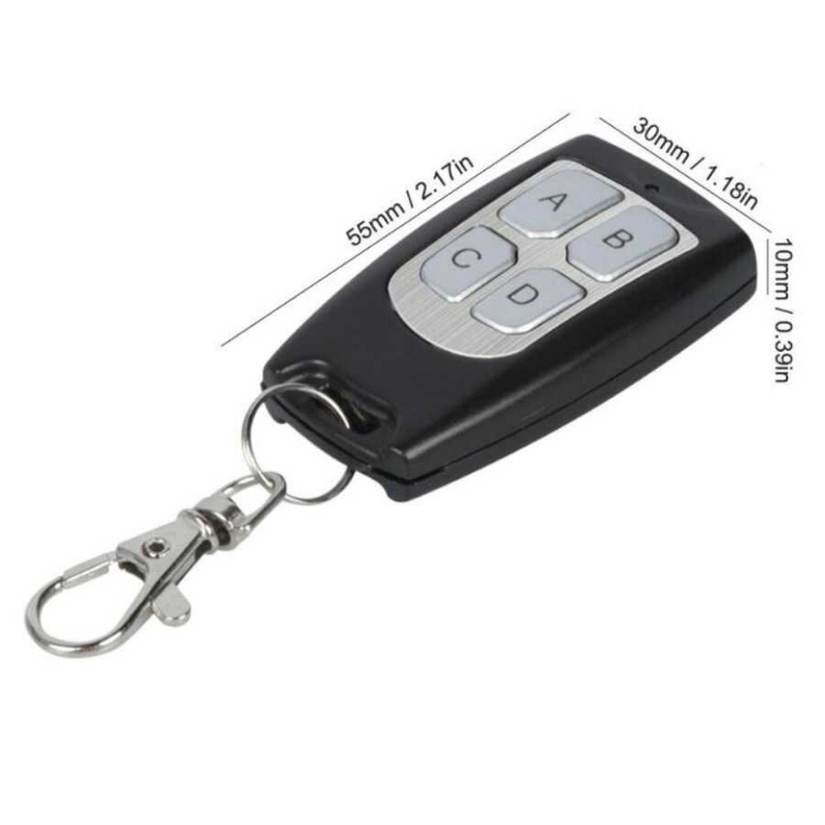 433MHz 4 Kanal RF Kumanda (ABCD)