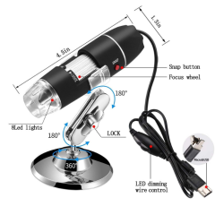 1000X Dijital USB Mikroskop - LED