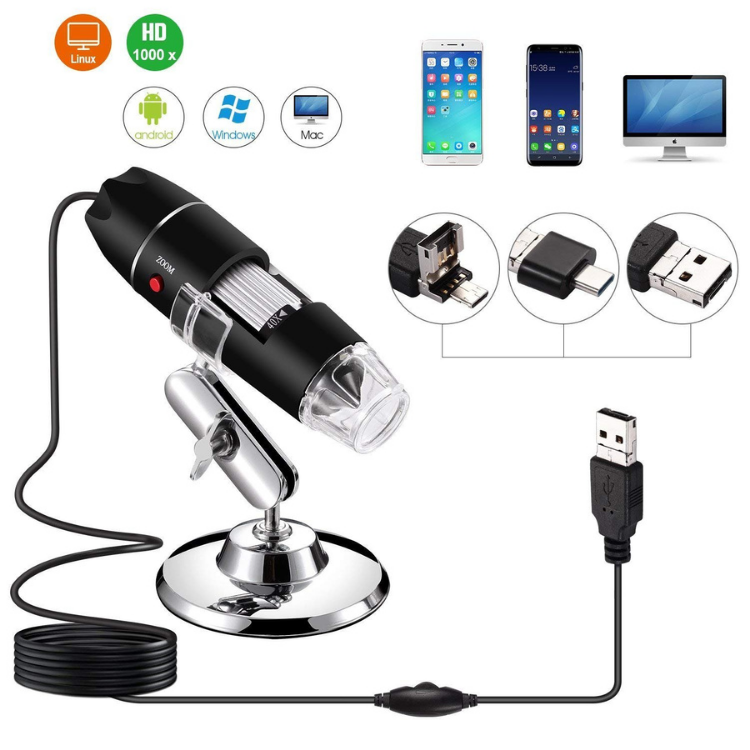 1000X Dijital USB Mikroskop - LED